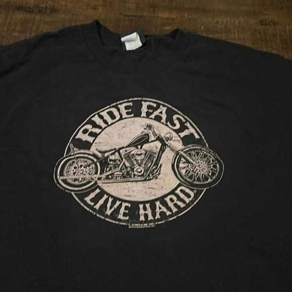 Vintage Motorcycle T-Shirt - Picture 2 of 3